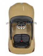 BMW Masinuta electrica pentru copii I4 Champaign 12V 70W cu echipare premium deschidere usi si licenta panou audio roti din spuma Eva pornire la buton scaun piele si telecomanda