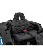 BMW Masinuta electrica pentru copii I4 negru 50W cu telecomanda suspensii panou audio scaun piele si roti din spuma Eva