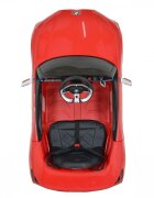 BMW Masinuta electrica pentru copii I4 Rosu 12V 70W cu echipare premium deschidere usi si licenta panou audio roti din spuma Eva pornire la buton scaun piele si telecomanda