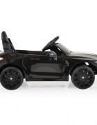 BMW Masinuta electrica pentru copii M4 Painted Black 12V 90W cu echipare premium deschidere usi si licenta panou audio roti din spuma Eva pornire la buton lumini si telecomanda