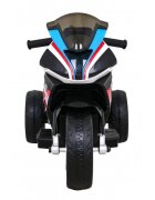 BMW Motocicleta electrica pentru copii HP4 rosu 70w cu panou audio lumini scaun piele 81x41x52 cm