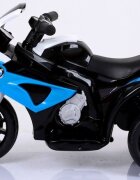 BMW Motocicleta electrica pentru copii S1000RR Albastru 69x44x36.5 cm varsta 1.5-4 ani roti si scaun din plastic putere 25W