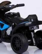 BMW Motocicleta electrica pentru copii S1000RR Albastru 69x44x36.5 cm varsta 1.5-4 ani roti si scaun din plastic putere 25W