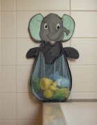 BO Jungle Plasa elefant pentru depozitare jucarii de baie