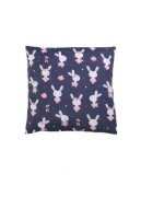 Bobono Perna bebelusi cu doua fete 35x35 cm Blue Rabbit