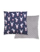 Bobono Perna bebelusi cu doua fete 35x35 cm Blue Rabbit