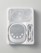 Bocioland Aspirator nazal electric Alb cu 9 nivele de aspiratielumina led incorporata melodii calmanteincarcare cu USB-C acumulator 2500Ah 2 capete de aspirare din silicon recomandat de la 0luni