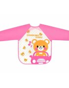 Bocioland Baveta impermeabila cu maneci lungi Bear