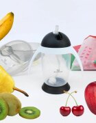 Bocioland Cana de apa cu pai si manere 300 ml 6 luni+ Black