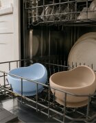 Bocioland Castron din silicon cu ventuza Albastrucapacitate 300mlcompatibil cu masina de vasemicrounde