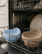 Bocioland Castron din silicon cu ventuza Bejcapacitate 300mlcompatibil cu masina de vasemicrounde