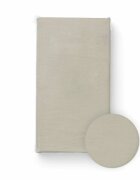 Bocioland Cearceaf cu elastic pentru patut copii Beige 120x60 cm din 100 bumbac jersey 0 luni+
