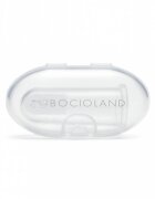 Bocioland Degetar din silicon pentru masarea gingiilor cu carcasa de protectie inclusa