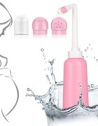 Bocioland Dispozitiv pentru igiena intima postpartum Roz capacitate 500ml 2 capete dus