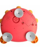 Bocioland Jucarie interactiva de baie 20x20 cm rosu