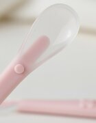 Bocioland Lingurita din silicon pentru copii Pink lungime 155 cm