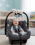 Bocioland Pandantiv senzorial spiralat Kitten pentru atasare la caruciorscaun autopatut cu 3 accesorii interactive incluse