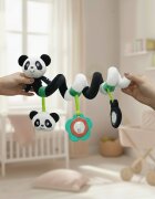 Bocioland Pandantiv senzorial spiralat Panda cu 3 accesorii interactive incluse