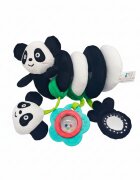 Bocioland Pandantiv senzorial spiralat Panda cu 3 accesorii interactive incluse