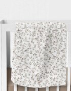 Bocioland Paturica mutifunctionala Beige 110x110 cm tesatura din fibre de bambus super absorbant suprafata catifelata utilizare caruciorpatutscaun automaterial respirabil certificat OEKO-TEX