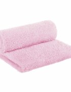 Bocioland Paturica pufoasa pentru copii din fleece 80 x 100 cm Pink