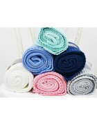 Bocioland Paturica tricotata Paris din bambus si bumbac antialergica si antibacteriana 80 x 100 cm pink