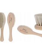Bocioland Perie pentru bebelusi si copii Maro din par natural de capra