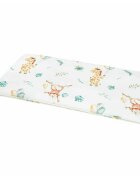 Bocioland Perna clasica de dormit din bambus 60x40 cm Giraffe