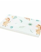 Bocioland Perna clasica de dormit pentru bebelusi si copii din bambus 30x40 cm Giraffe