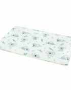 Bocioland Perna clasica de dormit pentru bebelusi si copii din bambus 30x40 cm Koala
