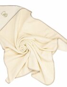 Bocioland Prosop de baie Cu gluga 100 bumbac 100x100 cm Teddy Bear Ecru