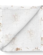 Bocioland Prosopel multifunctional Bee 40x40 cm tesatura din fibre de bambussuper absorbant hipoalergenic si moale