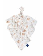 Bocioland Scutec din bambus 30x30 cm boho flowers
