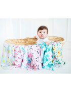 Bocioland Scutec din bambus Goose 75x75 cm multicolor