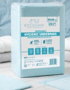 Bocioland Set aleze impermeabile de unica folosinta 25 bucati 90x60 cm