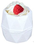 Bomb Cosmetics Bomba de baie handmade cu figurina White Raspberry Bath Blaster 160g
