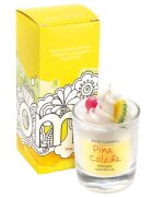 Bomb Cosmetics Lumanare parfumata 160g Pina Colada Piped Candle