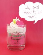 Bomb Cosmetics Lumanare parfumata 160g Strawberry Daiquiri Piped Candle