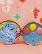 Bomb Cosmetics Lumanare parfumata 180g Happy Birthday Cutie metalica