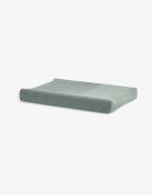 Bonjourbébé Husa de protectie pentru salteaua de infasat Bonjourbebe Hunter Mint bumbac buclat cu elastic 80x50 cm