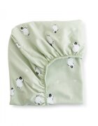 Bonjourbébé Set lenjerie pentru patut mini 3 piese jersey Funny Farm 90x40 cm