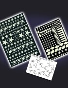 Brainstorm Set 350 abtibilduri reflectorizante stele