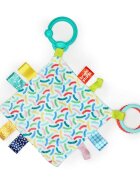 BRIGHT STARTS Jucarie mini paturica cu animalute vesele