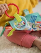 BRIGHT STARTS Jucarie mini paturica cu animalute vesele