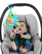 BRIGHT STARTS Jucarie mini paturica cu animalute vesele