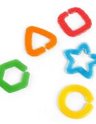 BRIGHT STARTS Jucarie zornaitoare cu inele multicolore