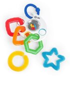 BRIGHT STARTS Jucarie zornaitoare cu inele multicolore