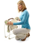 BRIGHT STARTS Leagan portabil Comfort Harmony Cozy Kingdom