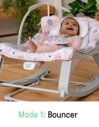 BRIGHT STARTS Leagan si balansoar Ingenuity 3 in 1 Pink Cozy