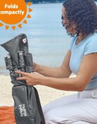 BRIGHT STARTS Scaun de masa portabil PopN Sit Grey
